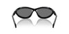 Prada SPR A26 Black/Grey Silver Mirror #colour_black-grey-silver-mirror
