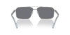 Prada SPR A57 Silver/Dark Grey Flash Silver #colour_silver-dark-grey-flash-silver