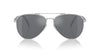 Prada SPR A58 Silver/Dark Grey Flash Silver #colour_silver-dark-grey-flash-silver