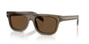 Prada SPR B12 Transparent Terra/Dark Brown #colour_transparent-terra-dark-brown