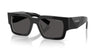 Prada SPR B17 Black-Talc/Dark Grey #colour_black-talc-dark-grey
