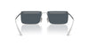 Prada SPR C53 Silver/Dark Grey #colour_silver-dark-grey