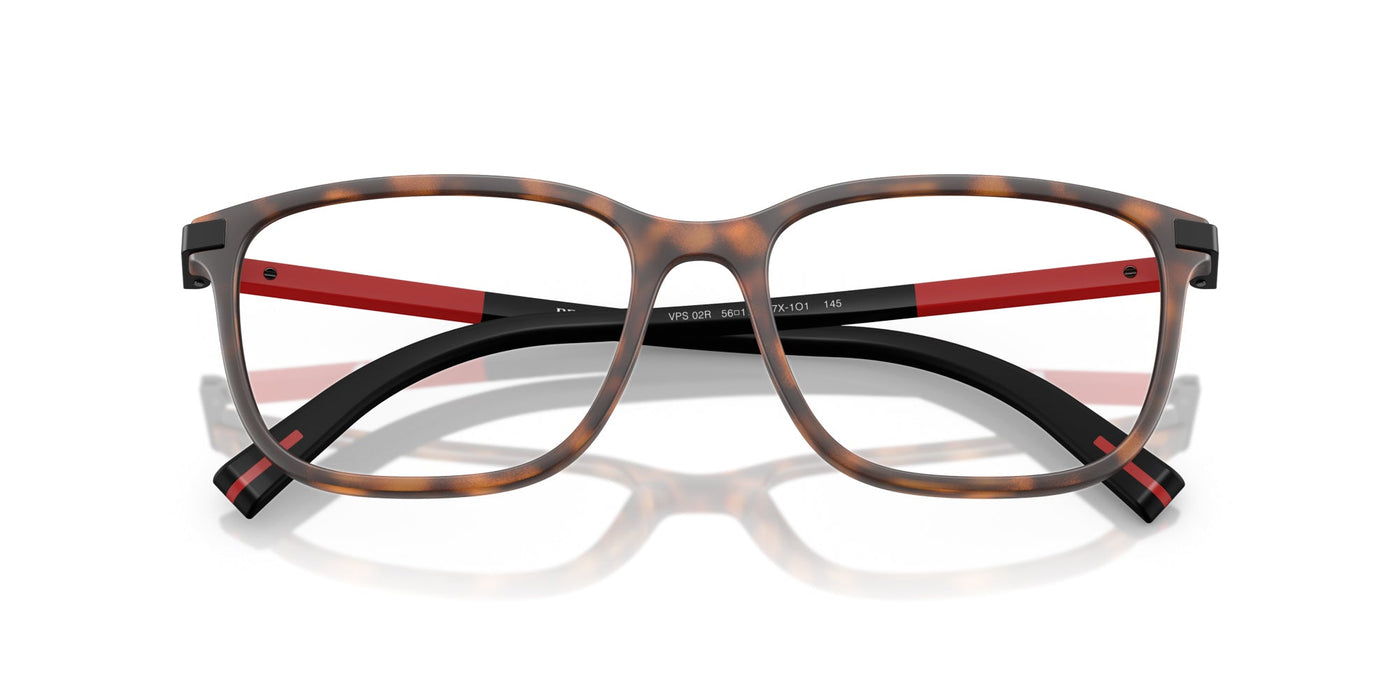 Prada Linea Rossa VPS02R Dark Tortoise Rubber #colour_dark-tortoise-rubber