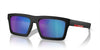 Prada Linea Rossa SPS02ZU Matte Black/Light Green Blue Mirror #colour_matte-black-light-green-blue-mirror