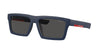 Prada Linea Rossa SPS02ZU Matte Blue/Dark Grey #colour_matte-blue-dark-grey