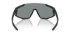 Prada Linea Rossa SPS04W Black Rubber/Dark Blue Violet Mirror #colour_black-rubber-dark-blue-violet-mirror