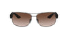 Prada Linea Rossa SPS50Z Gunmetal/Brown Gradient #colour_gunmetal-brown-gradient