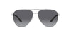 Prada Sport Linea Rossa SPS52Y Silver/Polarised Grey Gradient #colour_silver-polarised-grey-gradient