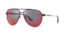 Prada Sport Linea Rossa SPS52Y Black/Dark Grey Mirror Blue/Red #colour_black-dark-grey-mirror-blue-red