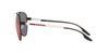 Prada Sport Linea Rossa SPS52Y Black/Dark Grey Mirror Blue/Red #colour_black-dark-grey-mirror-blue-red