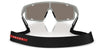 Prada Linea Rossa SPS A03 Matt Iron Grey/Light Grey Silver Mirror #colour_matt-iron-grey-light-grey-silver-mirror