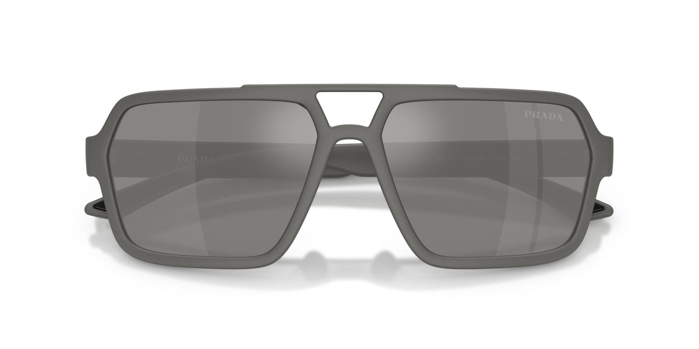 Prada Linea Rossa SPS A06 Grey Metal/Grey Silver Mirror #colour_grey-metal-grey-silver-mirror
