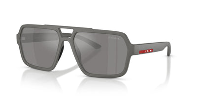 Prada Linea Rossa SPS A06 Grey Metal/Grey Silver Mirror #colour_grey-metal-grey-silver-mirror