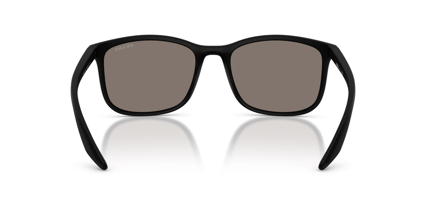 Prada Linea Rossa SPS A08 Matte Black/Light Grey Silver #colour_matte-black-light-grey-silver