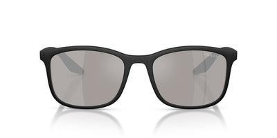 Prada Linea Rossa SPS A08 Matte Black/Light Grey Silver #colour_matte-black-light-grey-silver