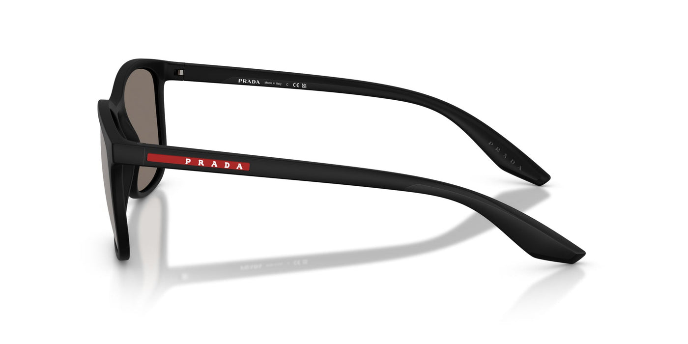 Prada Linea Rossa SPS A08 Matte Black/Light Grey Silver #colour_matte-black-light-grey-silver