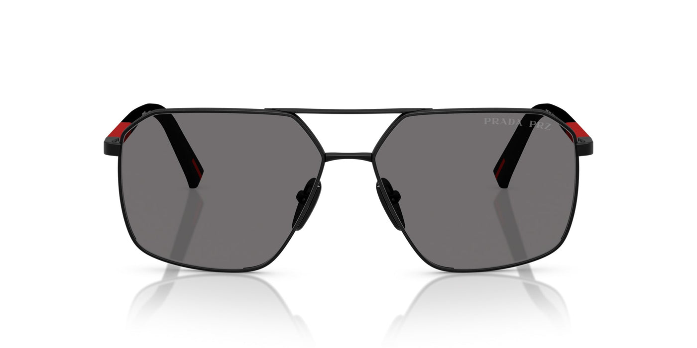 Prada Linea Rossa SPS A50 Matte Black/Dark Grey Polarised #colour_matte-black-dark-grey-polarised