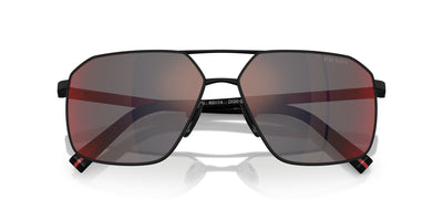 Prada Linea Rossa SPS A50 Black Rubber/Dark Grey Blue/Red Mirror #colour_black-rubber-dark-grey-blue-red-mirror