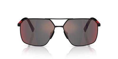 Prada Linea Rossa SPS A50 Black Rubber/Dark Grey Blue/Red Mirror #colour_black-rubber-dark-grey-blue-red-mirror