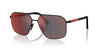 Prada Linea Rossa SPS A50 Black Rubber/Dark Grey Blue/Red Mirror #colour_black-rubber-dark-grey-blue-red-mirror