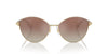 Ralph by Ralph Lauren RA4145 Shiny Pale Gold/Clear Brown Gradient #colour_shiny-pale-gold-clear-brown-gradient