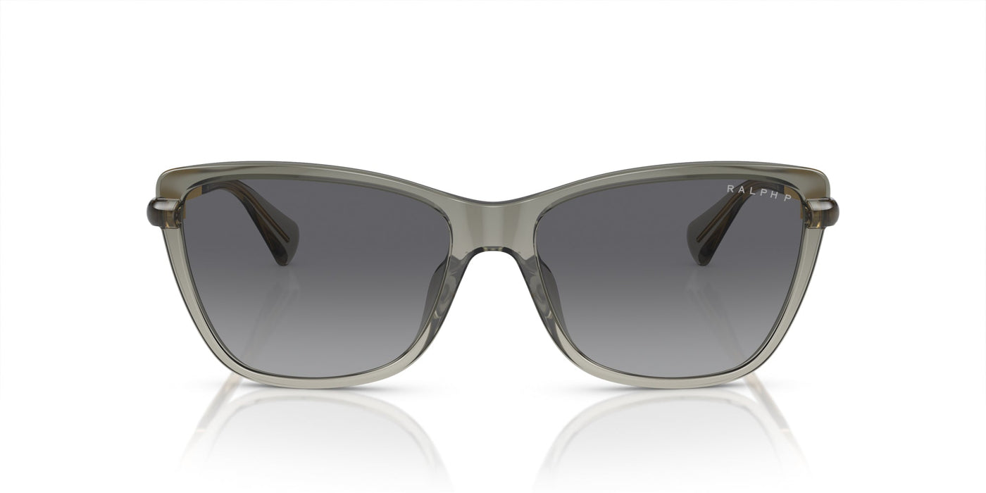 Ralph by Ralph Lauren RA5308U Shiny Transparent Grey/Light Grey Grey Gradient Polarised #colour_shiny-transparent-grey-light-grey-grey-gradient-polarised