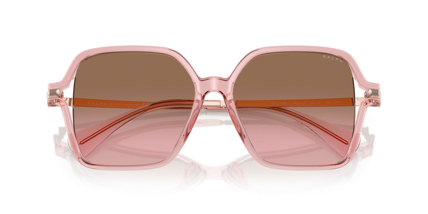 Ralph by Ralph Lauren RA5319U Shiny Transparent Pink/Pink Brown Gradient #colour_shiny-transparent-pink-pink-brown-gradient