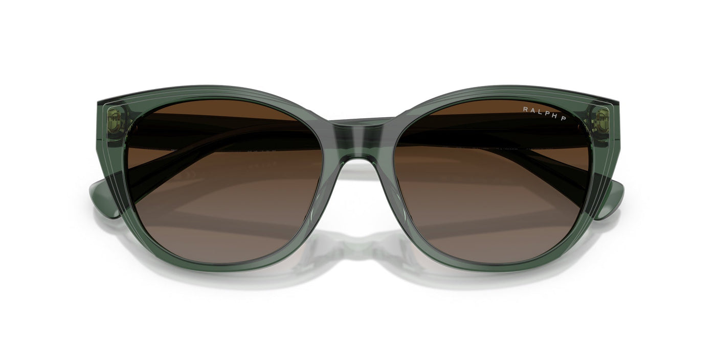 Ralph by Ralph Lauren RA5324U Shiny Transparent Green/Brown Polarised Gradient #colour_shiny-transparent-green-brown-polarised-gradient