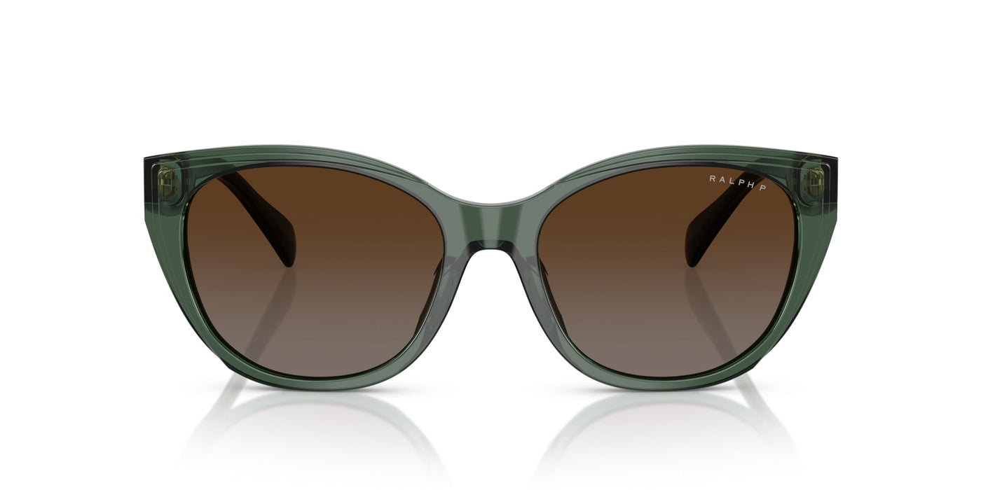 Ralph by Ralph Lauren RA5324U Shiny Transparent Green/Brown Polarised Gradient #colour_shiny-transparent-green-brown-polarised-gradient