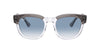 Ray-Ban Mega Hawkeye RB0298S Grey On Transparent/Light Blue #colour_grey-on-transparent-light-blue