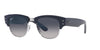 Ray-Ban Mega Clubmaster RB0316 Blu On Silver/Blue Polarised Gradient #colour_blu-on-silver-blue-polarised-gradient