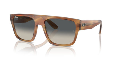 Ray-Ban Drifter RB0360S Striped Brown/Grey #colour_striped-brown-grey