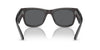 Ray-Ban Mega Wayfarer RB0840S Transparent Black/Dark Grey #colour_transparent-black-dark-grey