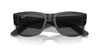 Ray-Ban Mega Wayfarer RB0840S Transparent Black/Dark Grey #colour_transparent-black-dark-grey
