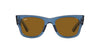 Ray-Ban Mega Wayfarer RB0840S Transparent Blue/Brown #colour_transparent-blue-brown