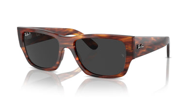 Ray-Ban Carlos RB0947S Striped Havana/Black Polarised #colour_striped-havana-black-polarised