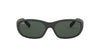 Ray-Ban Daddy-O RB2016 Rubber Black/Dark Green #colour_rubber-black-dark-green