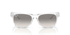 Ray-Ban New Wayfarer RB2132 - Medium Transparent/Clear Grey #colour_transparent-clear-grey