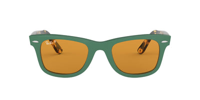 Ray-Ban Original Wayfarer RB2140 - Medium Green/Yellow Polarised #colour_green-yellow-polarised