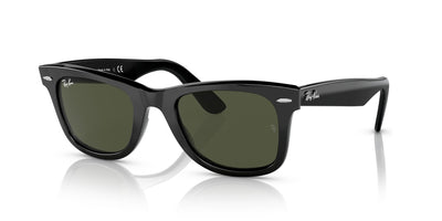 Ray-Ban Original Wayfarer RB2140 - Medium Black/Green 1 #colour_black-green-1