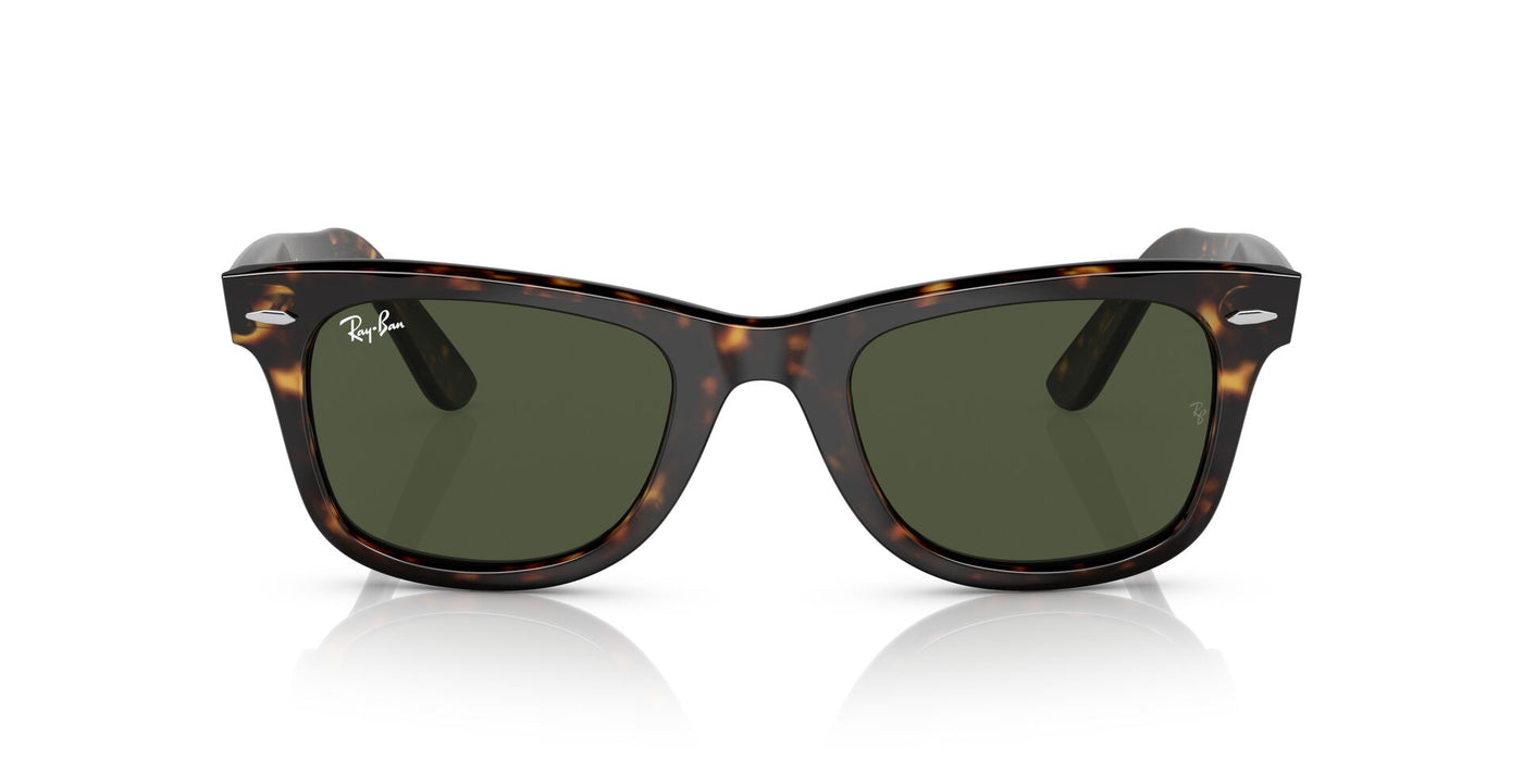 Ray-Ban Original Wayfarer RB2140 - Medium Havana/Green #colour_havana-green