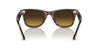 Ray-Ban Original Wayfarer RB2140 - Medium Striped Red/Brown Gradient #colour_striped-red-brown-gradient