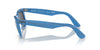 Ray-Ban Original Wayfarer RB2140 - Medium Photo Striped Blue/Dark Grey #colour_photo-striped-blue-dark-grey