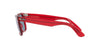 Ray-Ban Original Wayfarer RB2140 - Medium Transparent Red/Blue #colour_transparent-red-blue