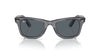 Ray-Ban Original Wayfarer RB2140 - Medium Transparent Grey/Blue #colour_transparent-grey-blue