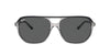 Ray-Ban Bill One RB2205 Dark Grey On Transparent Grey/Dark Grey #colour_dark-grey-on-transparent-grey-dark-grey