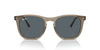 Ray-Ban RB2210 Transparent Brown/Blue #colour_transparent-brown-blue