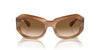 Ray-Ban Beate RB2212 Striped Brown/Clear-Brown #colour_striped-brown-clear-brown