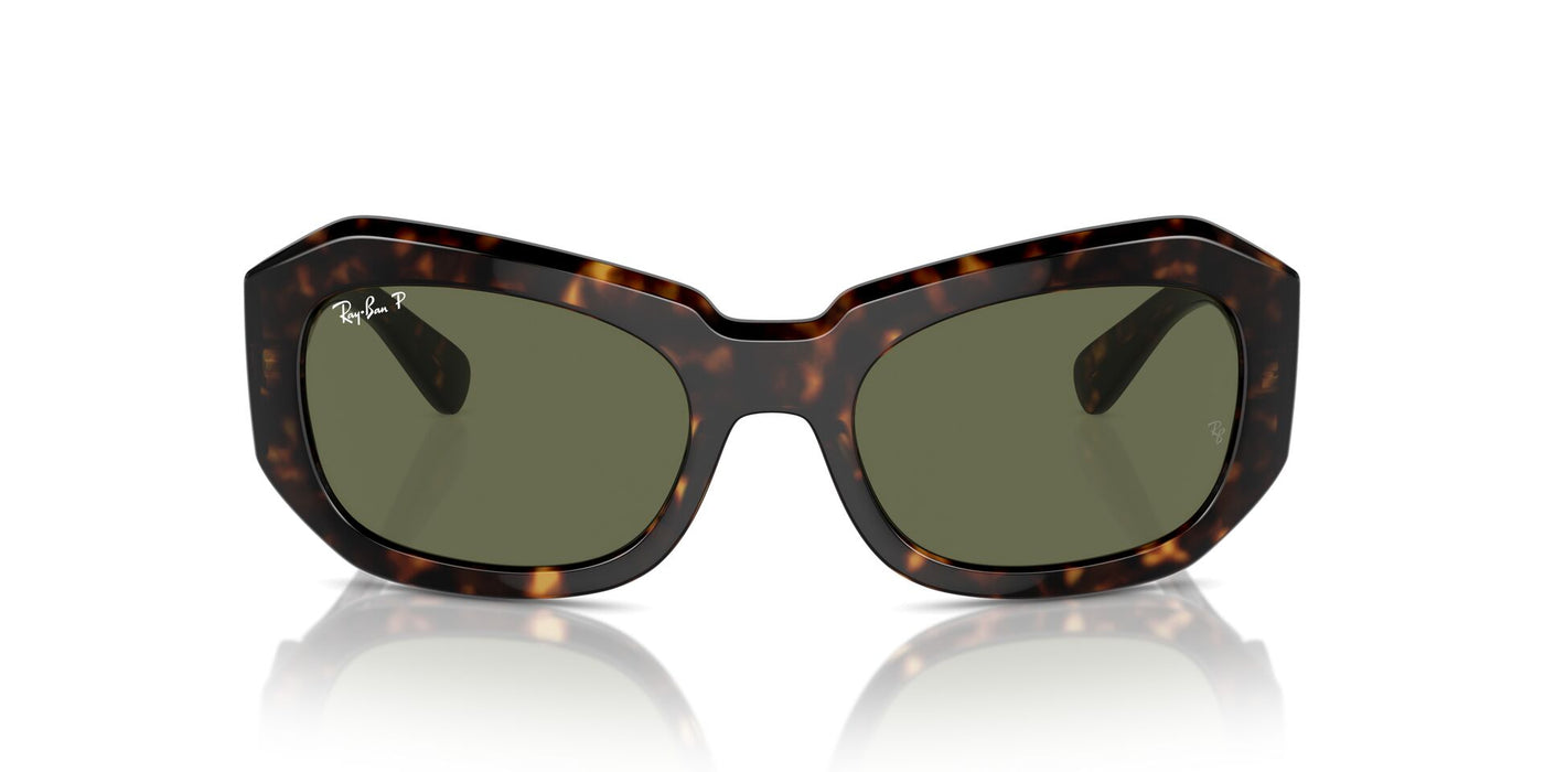 Ray-Ban Beate RB2212 Havana/Green Polarised #colour_havana-green-polarised