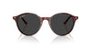 Ray-Ban Bernard RB2230 Transparent Shade Fantasy Red/Black Polarised #colour_transparent-shade-fantasy-red-black-polarised
